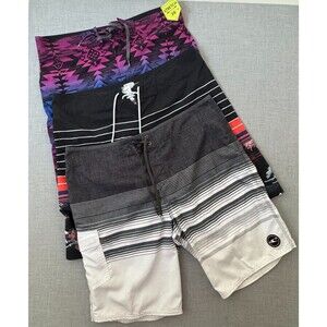 Men’s Board Shorts Size 38 Lot O’Neill Oakley Ocean Current Swim Trunks